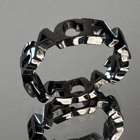 Versace Logo ring - Picture 2 of 14